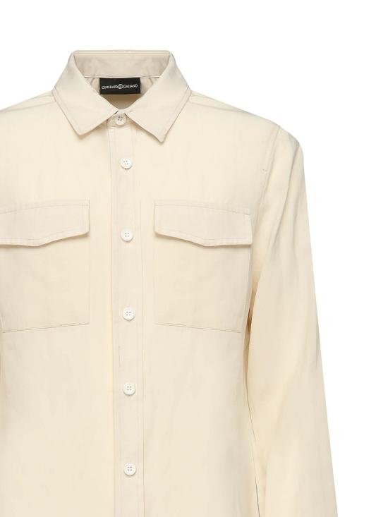 26SS 줄리아노 갈리아노 긴팔 셔츠 PHANTERBURRO Beige - GIULIANO GALIANO