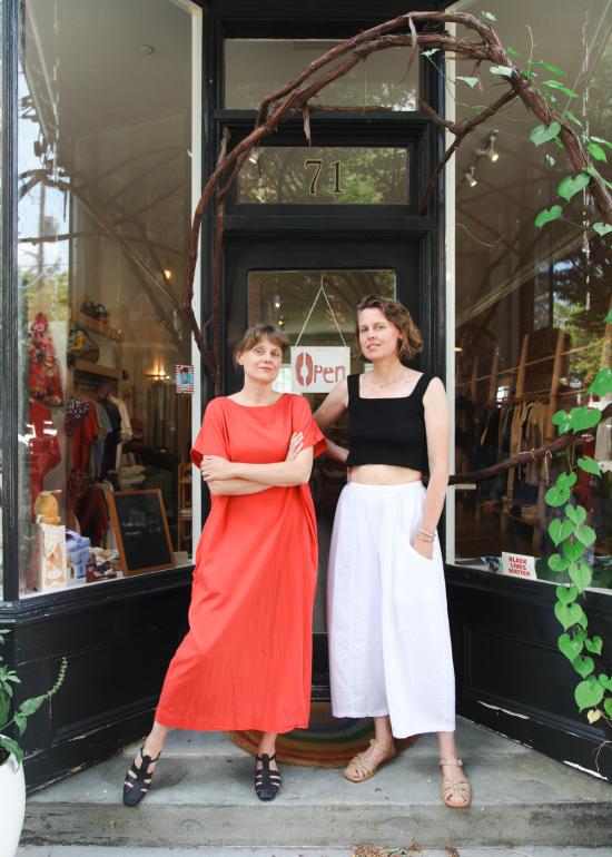  우지 뉴욕 롱 원피스 롱 드레스 - UZI NYC