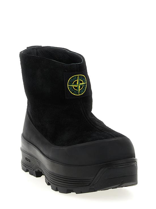 25FW 스톤 아일랜드 부츠 K2SFWS100120S0172V0029 Black - STONE ISLAND