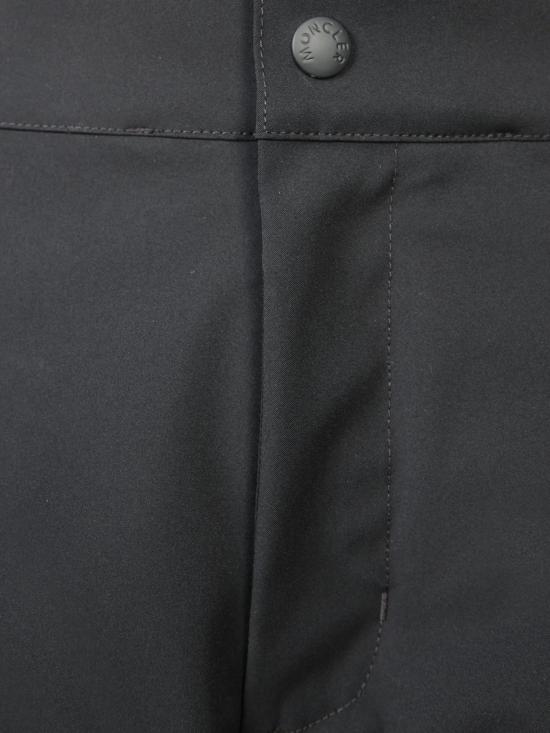 25FW 몽클레어 스트레이트 팬츠 2G00007 53066 999 Black - MONCLER