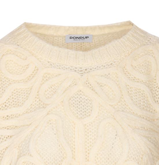 25FW 돈답 스웨터 DT391 M00973D 002002 White - DONDUP