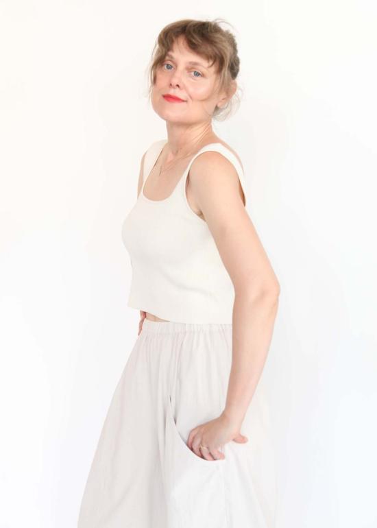  샤이나 모트 민소매 티셔츠 샤이나 모테 파즈 - SHAINA MOTE