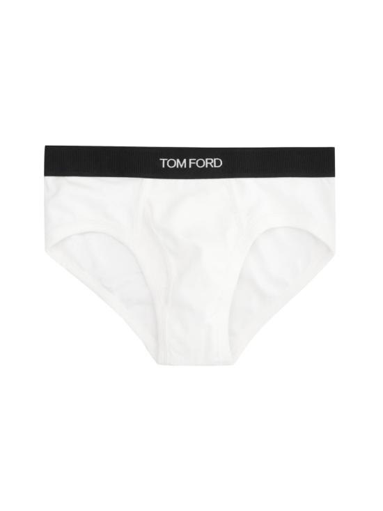 25FW 톰포드 팬티 T4LC11040 100 WHITE