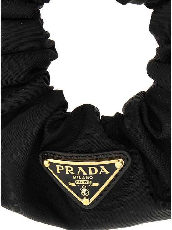26FW 프라다 헤어 액세서리 1IF0152DMIF0632 Black - PRADA