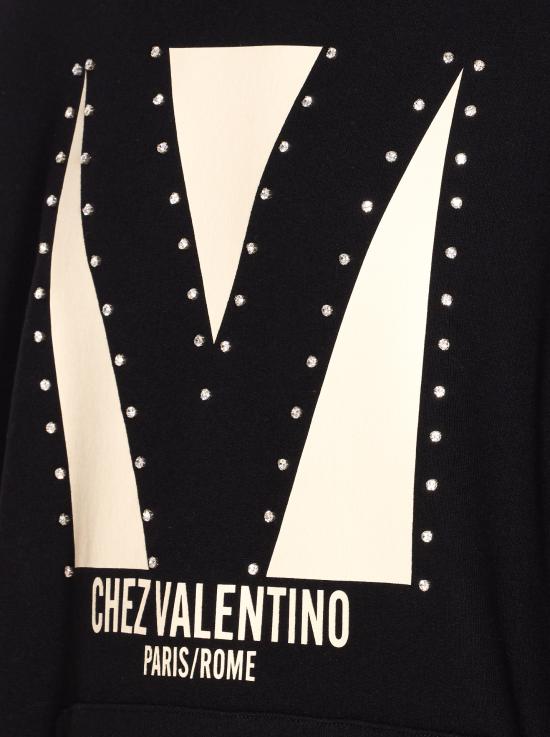 25FW 발렌티노 가라바니 긴팔 티셔츠 MF28NB1J 0NO Black - VALENTINO GARAVANI