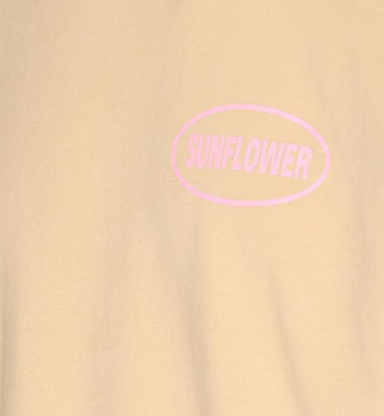 25FW 선플라워 반팔 티셔츠 20513 110 Beige - SUNFLOWER