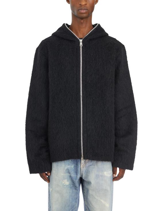 25FW 아워레가시 집업 니트 MM4243FBH Black