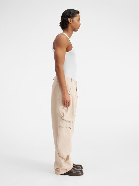  자크뮈스 스트레이트 팬츠 236PA055 1485 130 Beige - JACQUEMUS