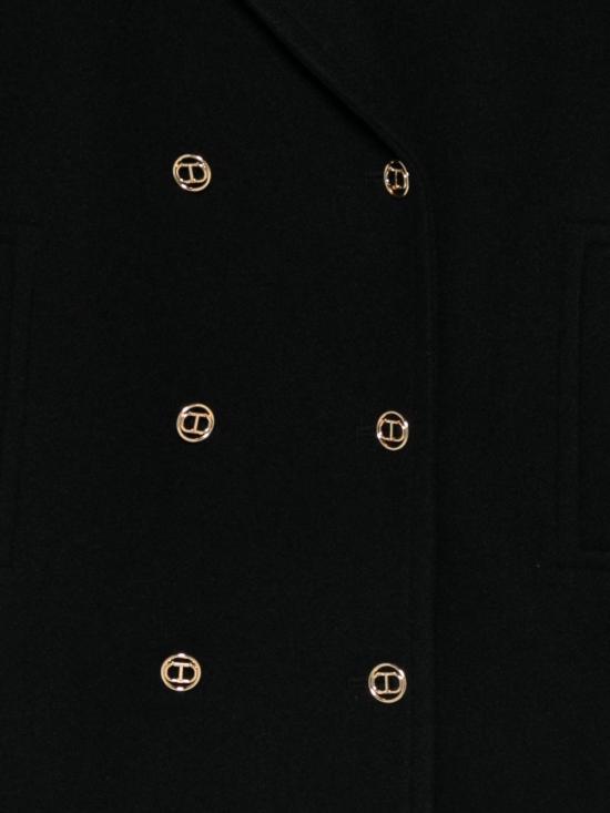 25FW [주니어] 트윈셋 코트 252GJ2141 00006 Black - TWINSET