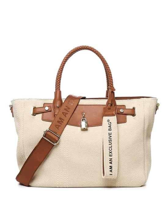 25SS 브이73 토트백 73BS8VY01REBECCAOFFWHITECORALLO Cream