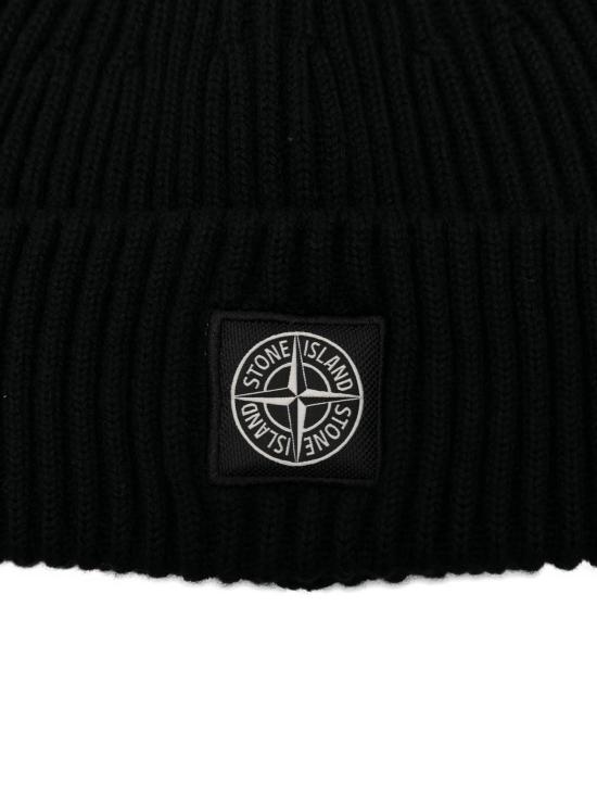 25FW 스톤 아일랜드 비니 K2S15 N100002 S00C3 V0029 Black - STONE ISLAND