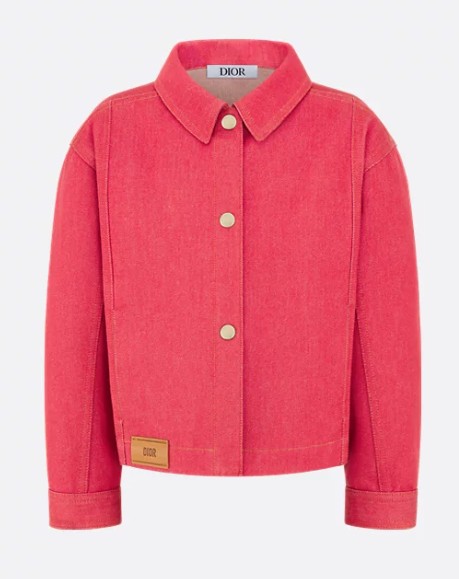 25FW [키즈] 디올 자켓 5WBM11JKTC 613 Red