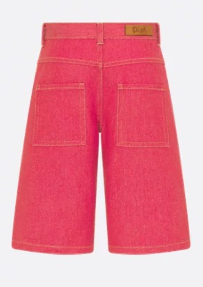 25FW [키즈] 디올 쇼츠/버뮤다 5WBM21SHTE 613 Red - DIOR