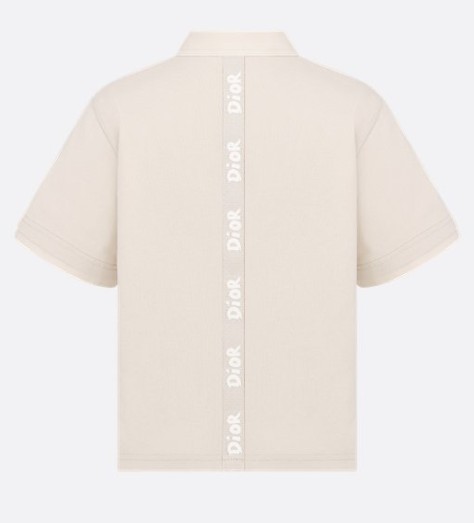 25FW [키즈] 디올 폴로 셔츠 5WBM23POLA 028 Beige - DIOR