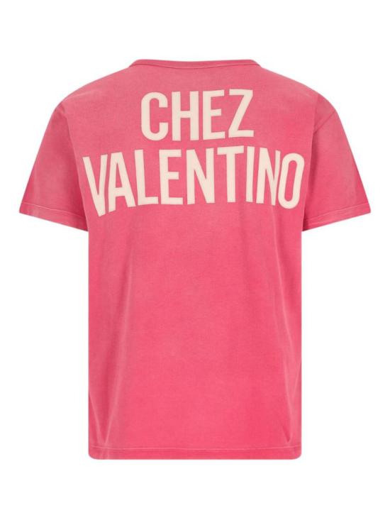 25FW 발렌티노 가라바니 반팔 티셔츠 7V3MG17EAYD1R0 RED - VALENTINO GARAVANI