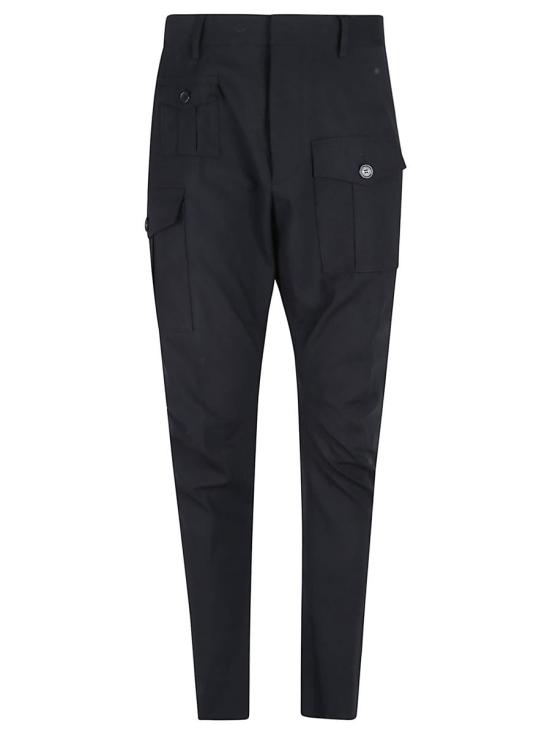 25FW 디스퀘어드2 스트레이트 팬츠 S74KB0930 S40320 Black