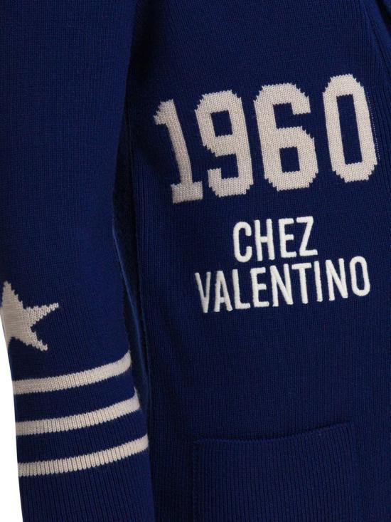 25FW 발렌티노 가라바니 가디건 7V3KA05NB2GCMV BLUE - VALENTINO GARAVANI