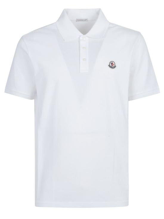 25FW 몽클레어 폴로 티셔츠 K2 091 8A000 14 84556 WHITE
