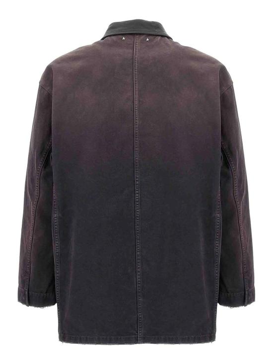  골든구스 자켓 GMP02124P00185245266 Purple - GOLDEN GOOSE