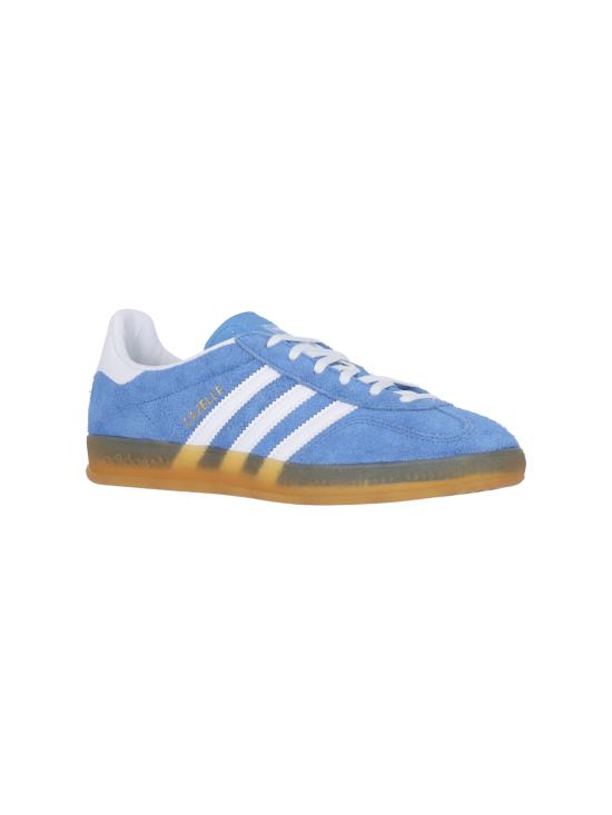 25FW 아디다스 가젤 인도어 HQ8717 BLUFUS FTWWHT GOLDMT Light blue - ADIDAS