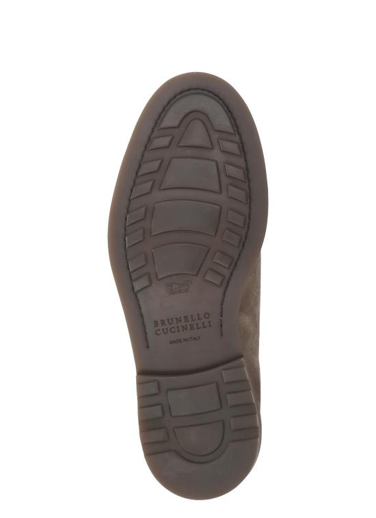 25FW 브루넬로 쿠치넬리 드레스 슈즈 MZUPEAX810 C2637 Brown - BRUNELLO CUCINELLI