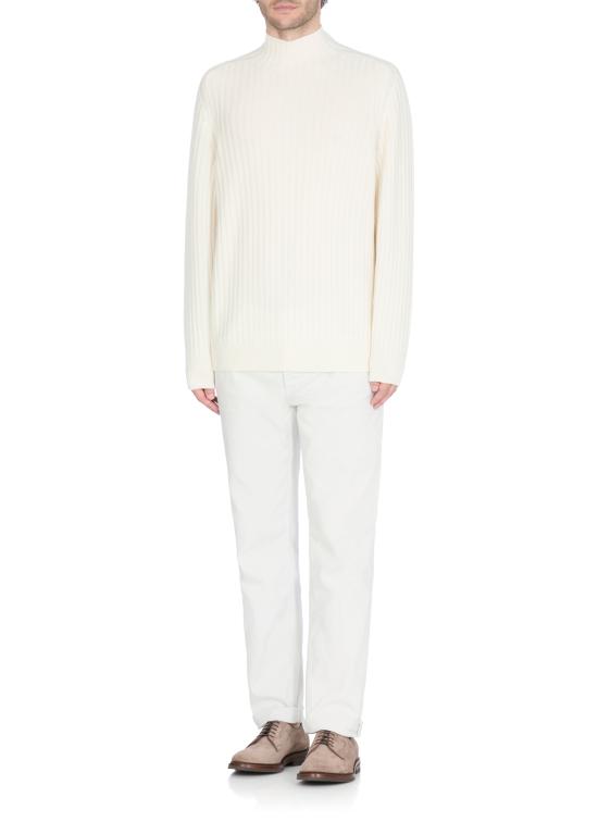 25FW 브루넬로 쿠치넬리 터틀넥 M22505504 C2723 Ivory - BRUNELLO CUCINELLI