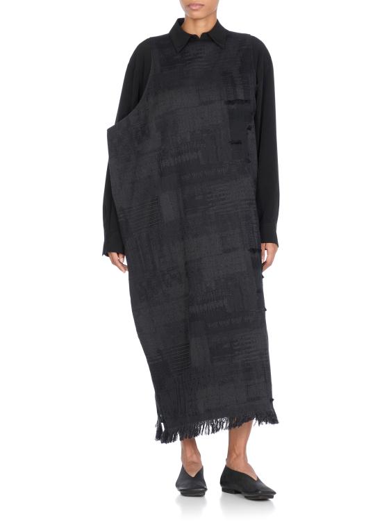 25FW 와이즈 요지 야마모토 미디 원피스 YMD15023 Grey - Y’S YOHJI YAMAMOTO