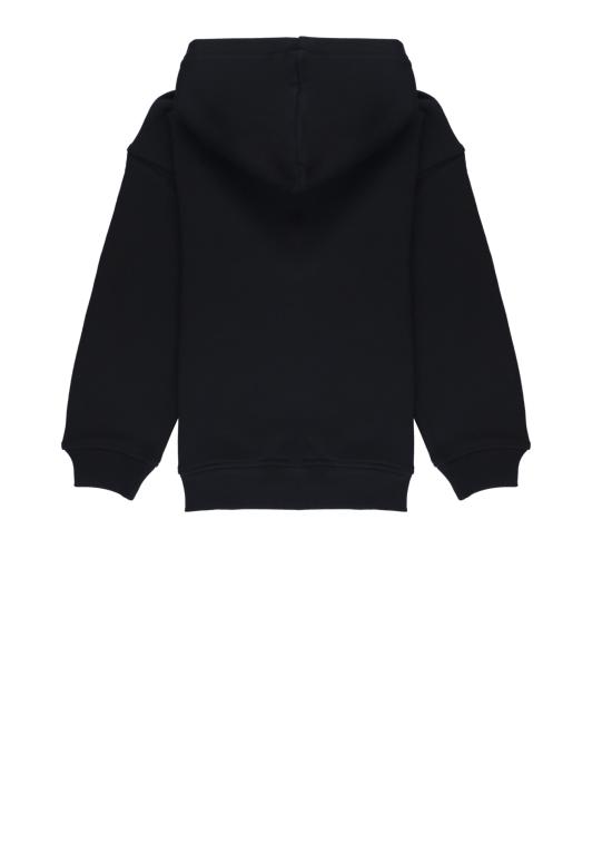 25FW [키즈] 모스키노 트레이닝 상의 HUF098 LCA7760100 Black - MOSCHINO