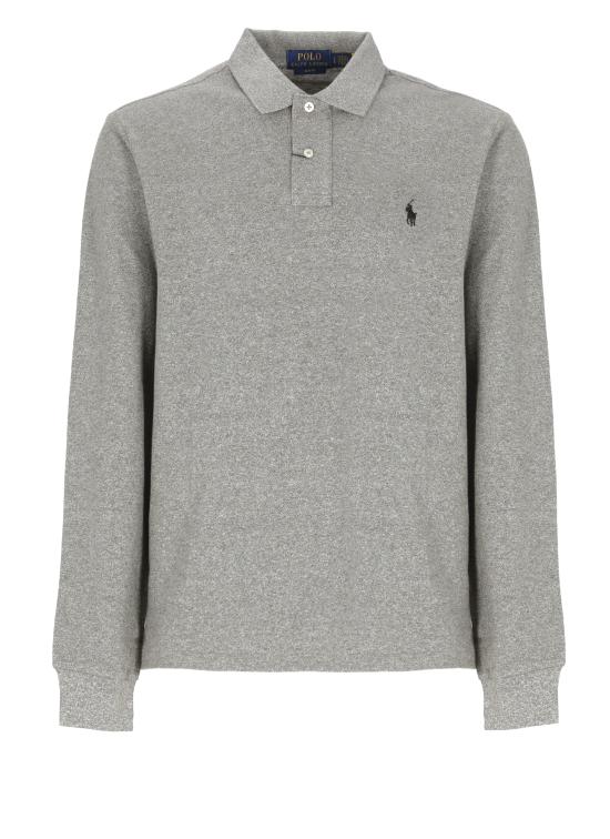 25FW 랄프 로렌 긴팔 티셔츠 710681126 003 Grey