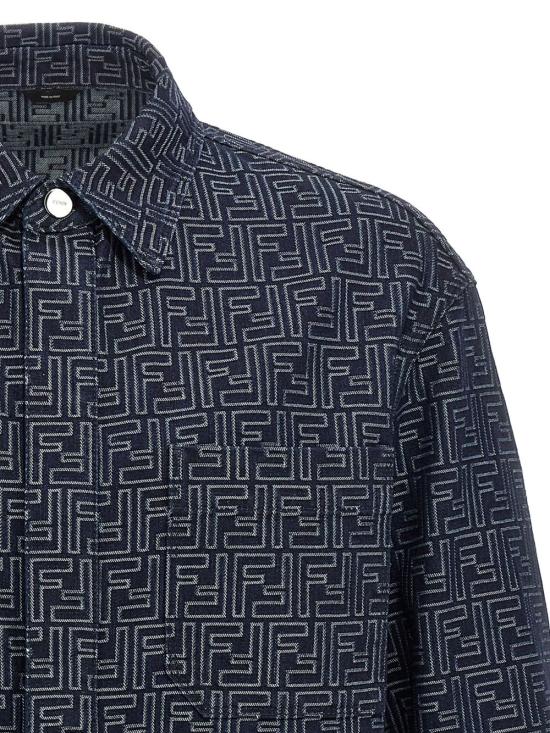 25FW 펜디 수트 자켓 FW1321 AUX4 F0BUZ Blue - FENDI