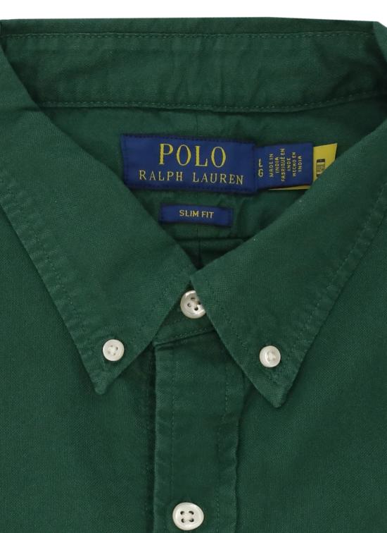 25FW 랄프 로렌 셔츠 710804257 063 Green - RALPH LAUREN