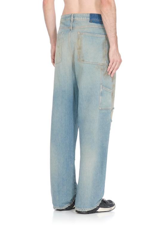 25FW 골든구스 데님 팬츠 GMP01942 P002083 50491 JOURNEY Light Blue - GOLDEN GOOSE