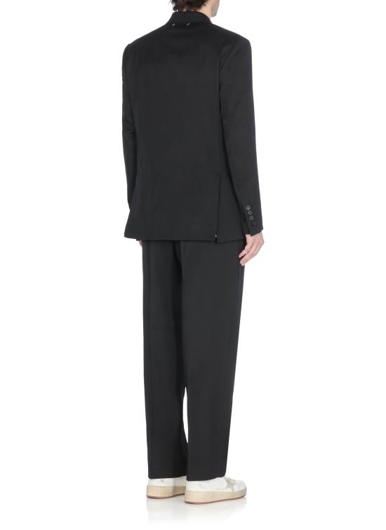25FW 골든구스 수트 자켓 GMP00835 P001521 90100 GOLDEN MS DOUBLE Black - GOLDEN GOOSE