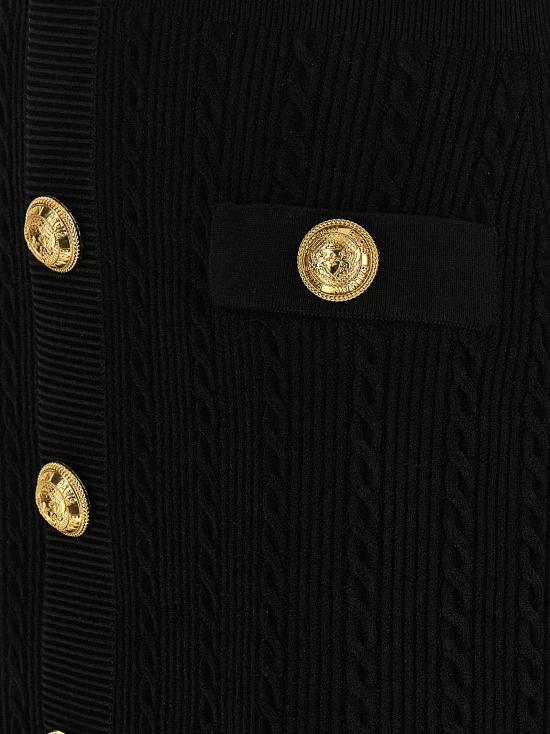 25FW 발망 숏 원피스 FF1R6033KI50EAB - BALMAIN