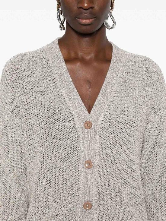 25SS 에르노 가디건 MC000174D760652600 Taupe - HERNO