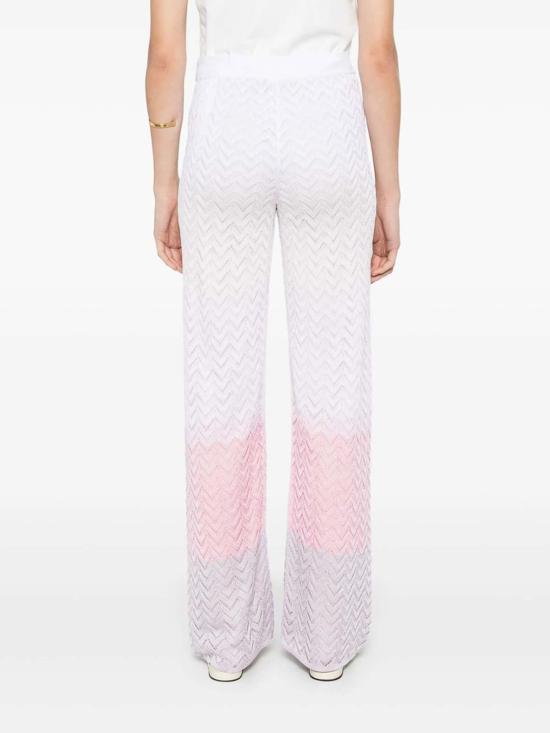  미소니 팔라초 팬츠 DS25SI07BK044XSM9MF White - MISSONI