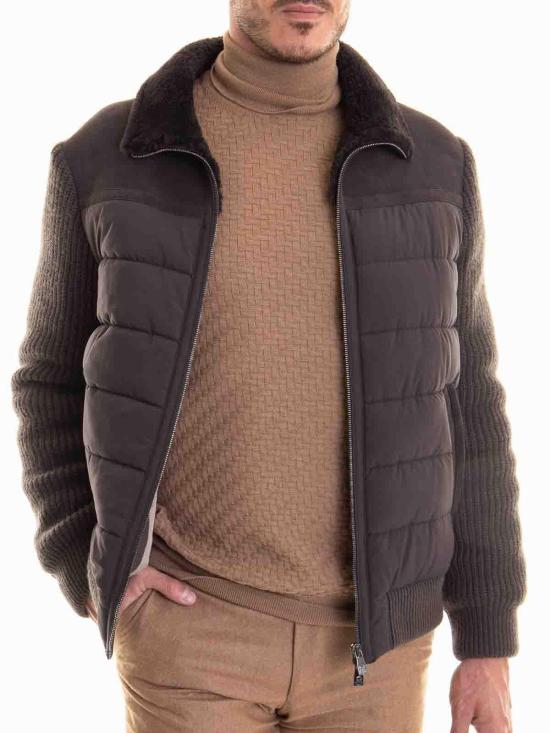  꼬르넬리아니 숏패딩 94L5N49420123030 Brown - CORNELIANI