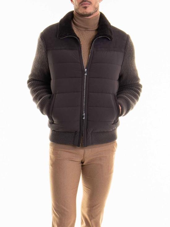  꼬르넬리아니 숏패딩 94L5N49420123030 Brown - CORNELIANI