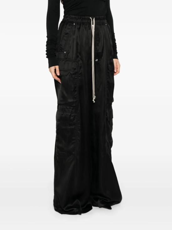 25FW 릭 오웬스 스트레이트 팬츠 RP02E4327K 09 BLACK - RICK OWENS