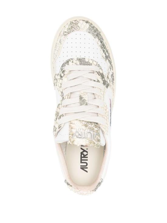 26SS 오트리 메달리스트 로우 레더 스니커즈 AULWVE01 White - AUTRY