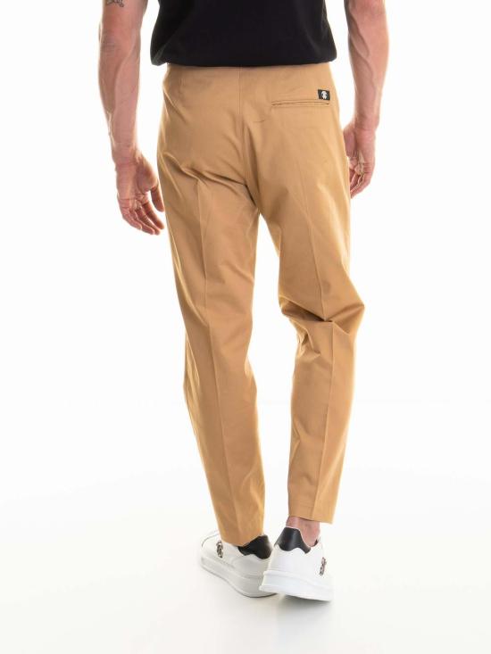 25FW 로베르토 카발리 스트레이트 팬츠 TRT241FN06103506 Brown - ROBERTO CAVALLI