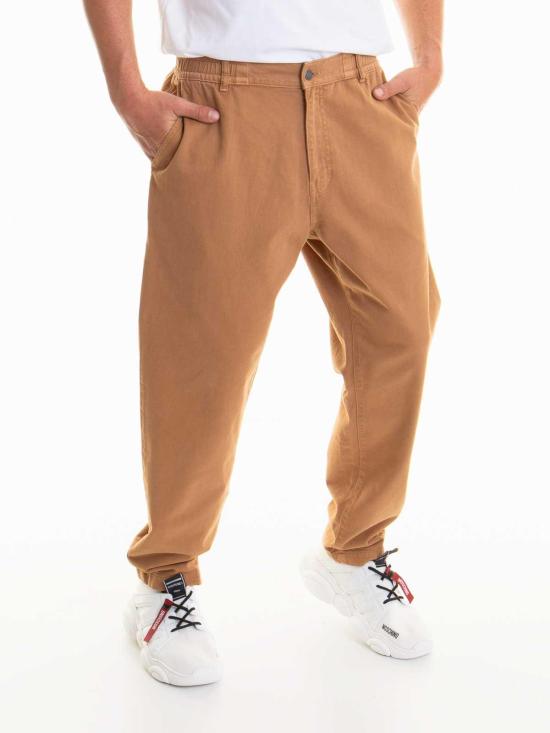 25FW 모스키노 스트레이트 팬츠 033170190085 Brown - MOSCHINO