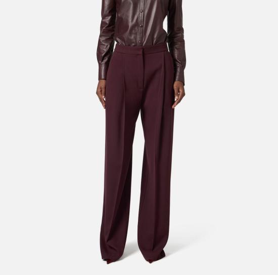 25FW 엘리자베타프랜치 스트레이트 팬츠 PA12356E2 EA4MERLOT - ELISABETTA FRANCHI