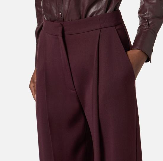 25FW 엘리자베타프랜치 스트레이트 팬츠 PA12356E2 EA4MERLOT - ELISABETTA FRANCHI