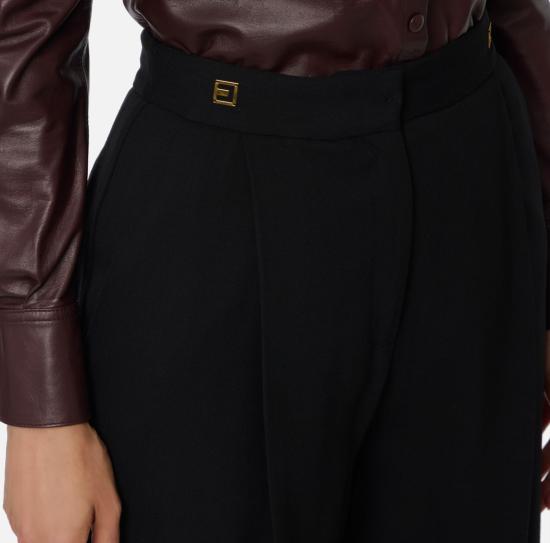 25FW 엘리자베타프랜치 스트레이트 팬츠 PA12356E2 110NERO - ELISABETTA FRANCHI