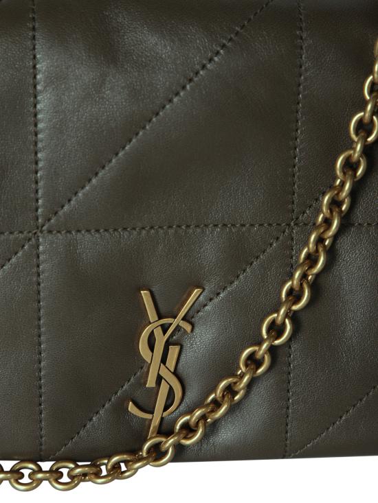 생로랑 제이미 4.3 스몰 램스킨 숄더백 763475 AAB32 3212 Green - SAINT LAURENT