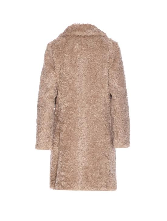 25FW 에르노 컬리 얼터너티브 퍼 코트  GC000503D124211985 Beige - HERNO