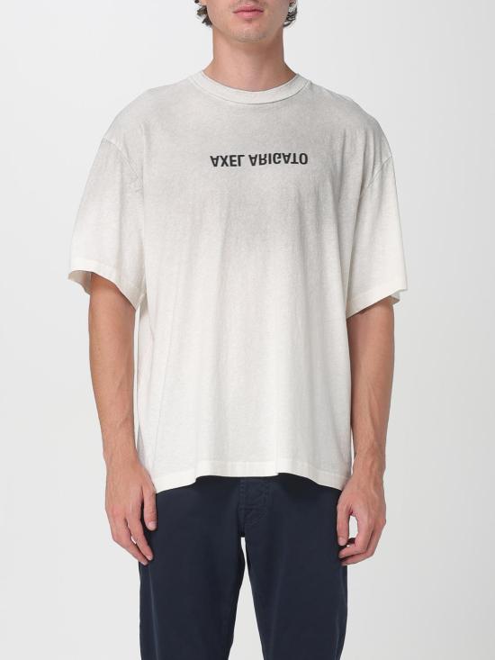 25FW 악셀 아리가토 반팔 티셔츠 A3543002 Beige