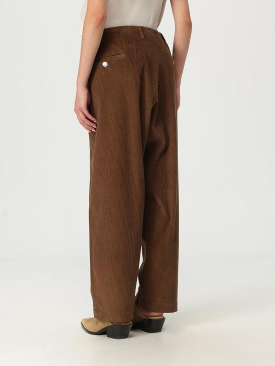 25FW 모스키노 팔라초 팬츠 03438220 0095 Brown - MOSCHINO