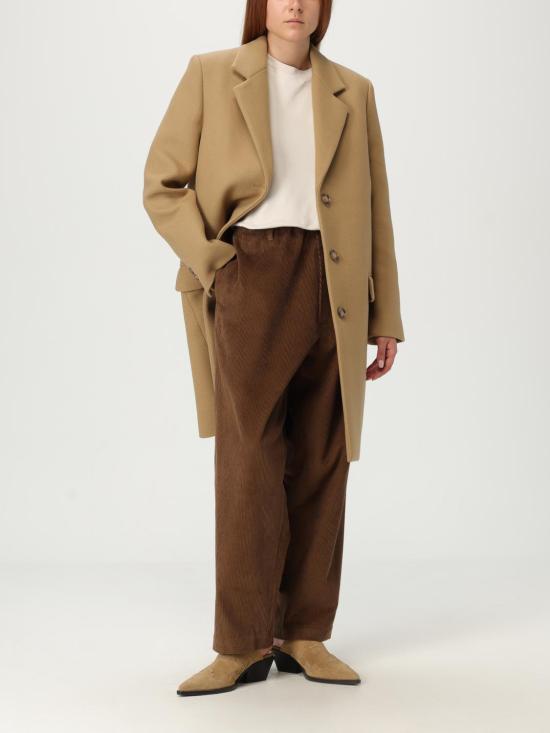 25FW 모스키노 팔라초 팬츠 03438220 0095 Brown - MOSCHINO